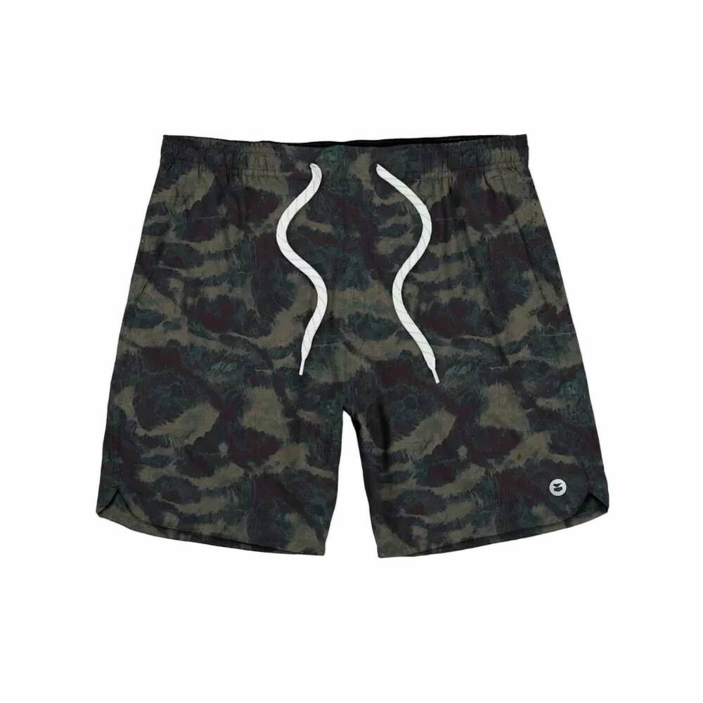 NEW JETTY men's coaster gym short in olive